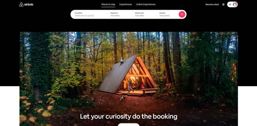 Airbnb - apps pour réserver vos voyages