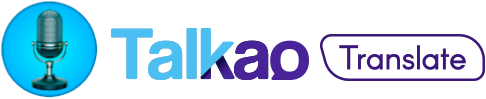 Traductor Con IA Talkao App Traductor Online