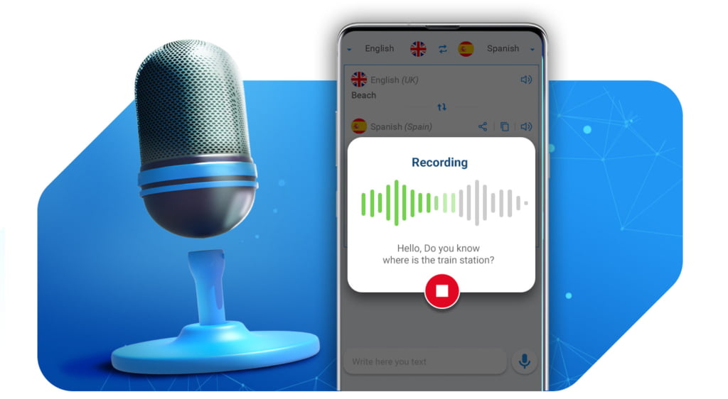 App de reconnaissance vocale 