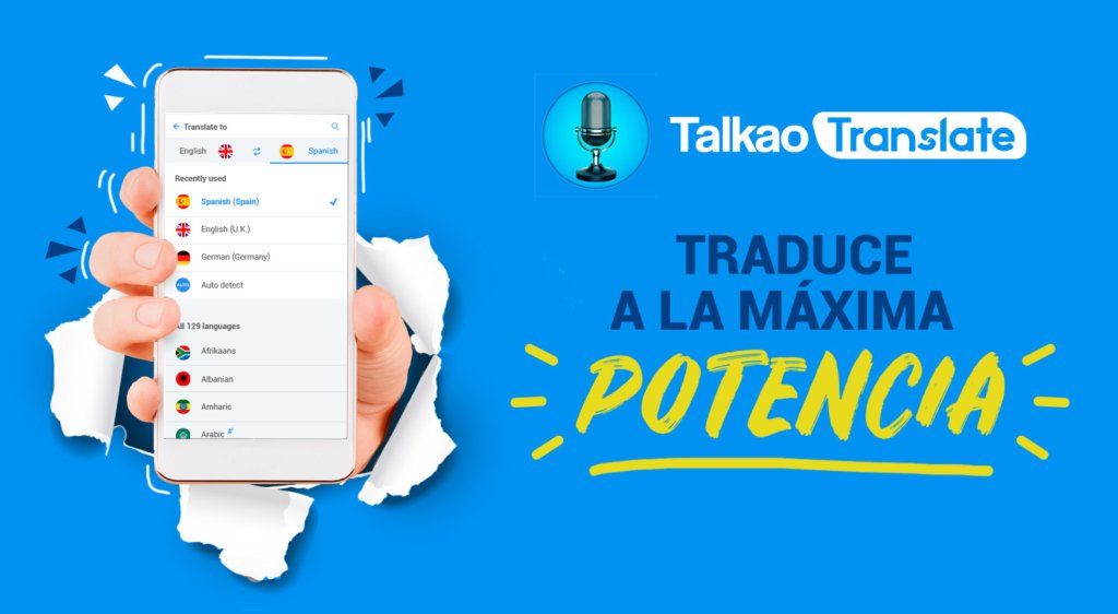 App de traducción - Talkao