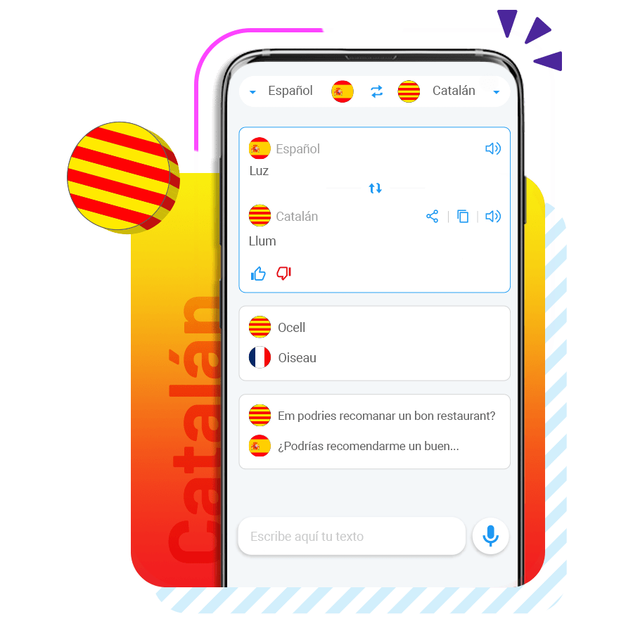 Traductor idioma catalán - app