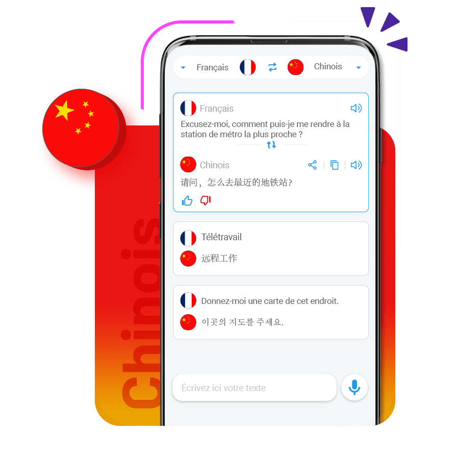 Traducteur - Langue chinoise mandarin