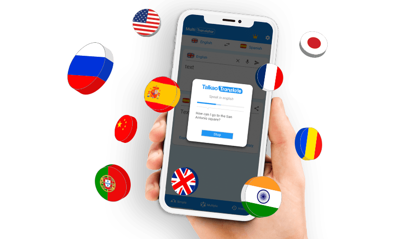 Multi translator app