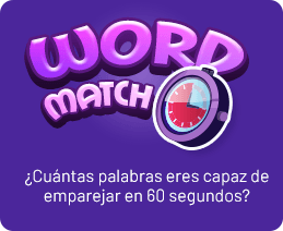 Juego Word match