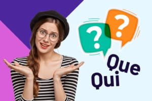 Cuando usar qui que frances
