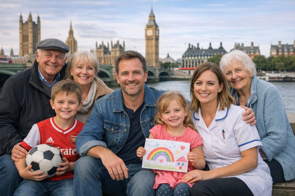 Ejercicio listening familia