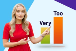 Uso de very y too en inglés