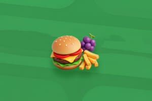 Vocabulary describe food