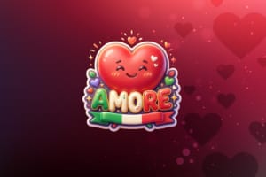 Expresiones de amor en italiano