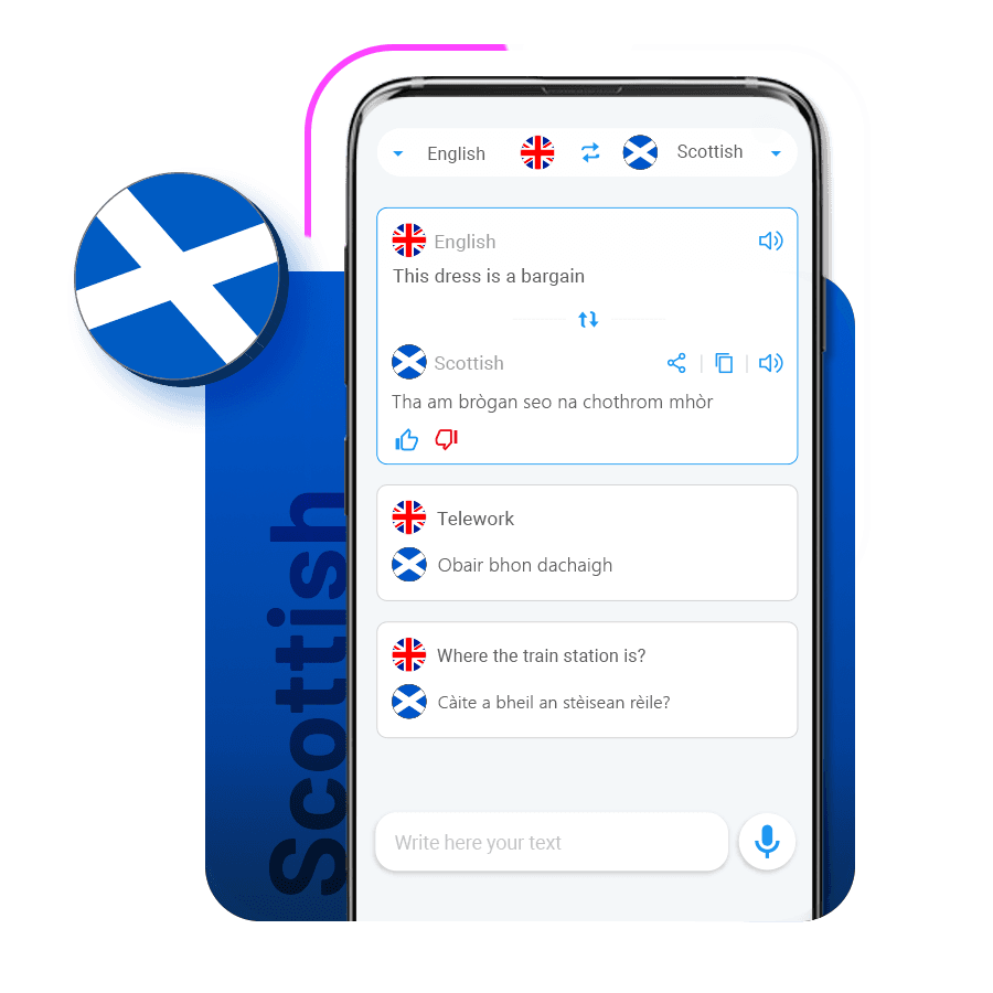 scottish language - translator app