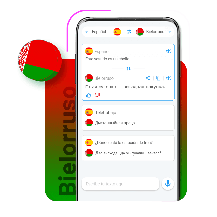 App traductor bielorruso