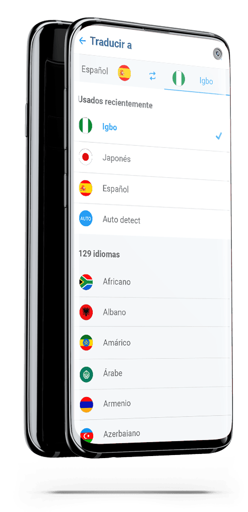 Traductor app Igbo