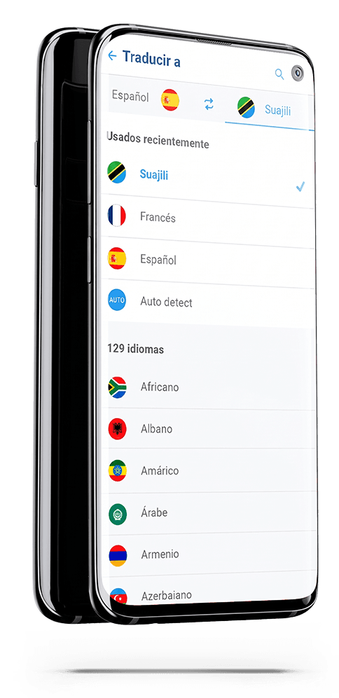 Traductor app Suajii