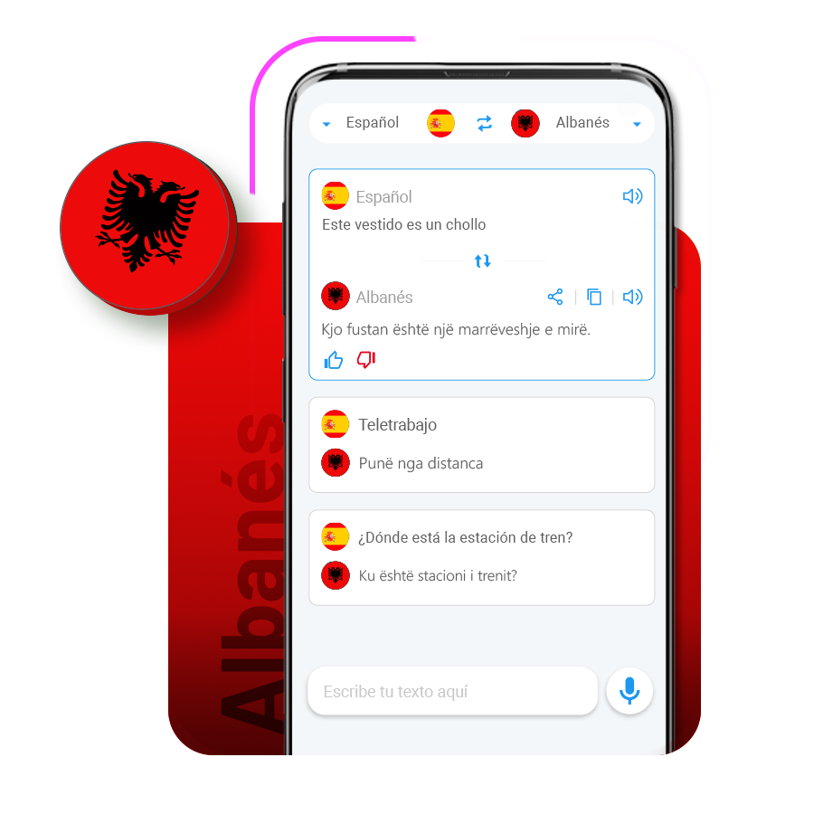 App - Traductor albanés